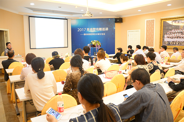 杭州维多利亚线雕 2017美迪塑线雕巡讲